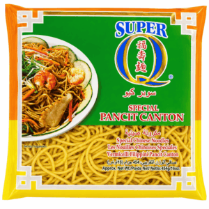 Super Q Special Pancit Canton noodles 454g filippinske eggnudler